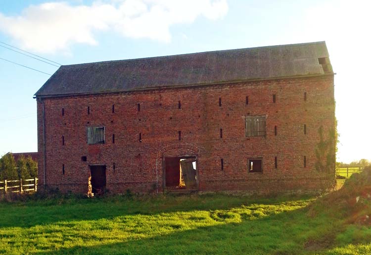 Original barn exterior.